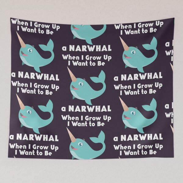 Item preview, Narwhal When I Grow Up Cute Magical Baby Animal product designed and sold by doodabobs.