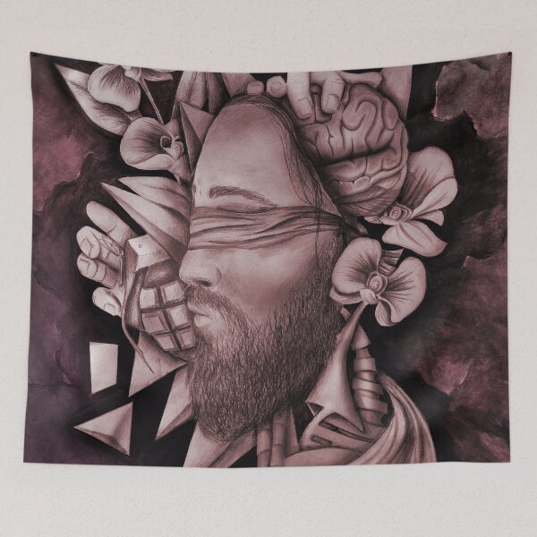 Item preview, Chaotic Disorders ONE - Deep Magenta designed and sold by studioace.