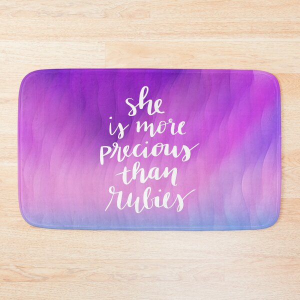 Item preview, Precious Than Rubies designed and sold by ThePrintees.