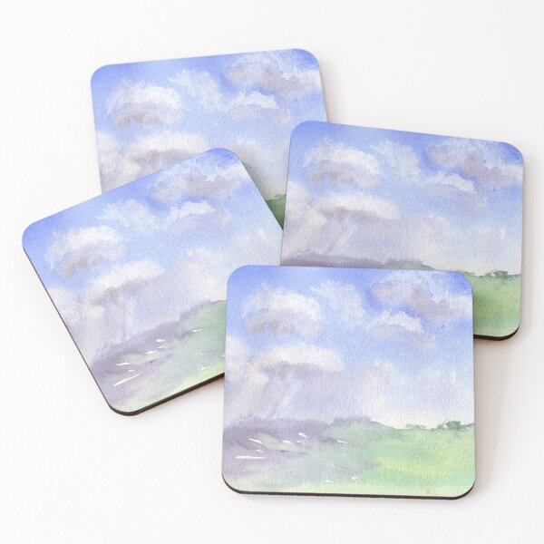 Item preview, Rain's Coming Watercolour Painting  designed and sold by Heatherian.