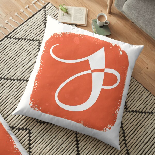 Jenna German Logo Floor Pillow