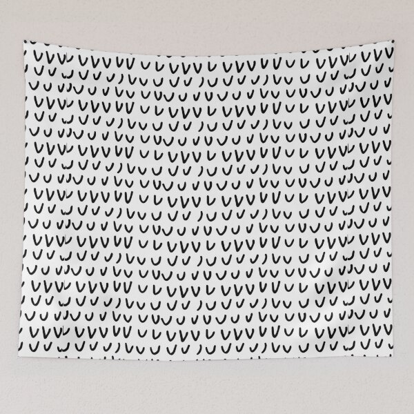 Item preview, Hand Drawn V U Pattern Design designed and sold by brandygwen.