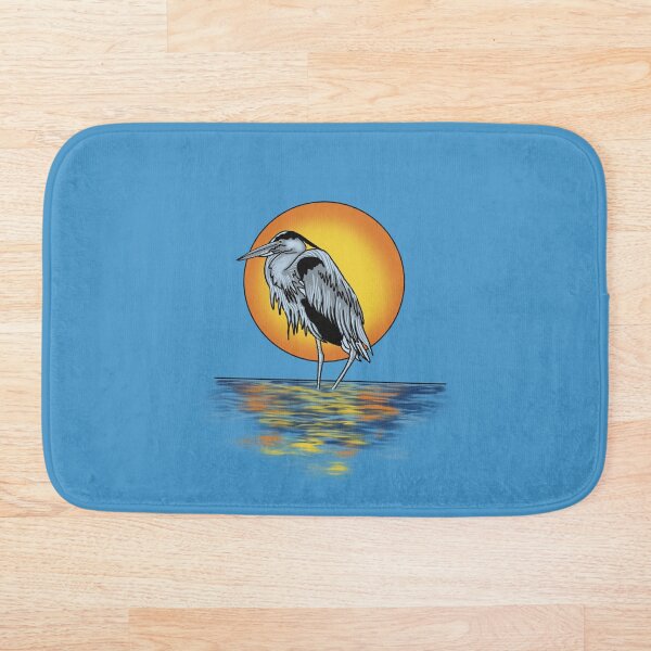 Aperçu de l'œuvre Heron Sunset créée et vendue par Heidi Bennett.
