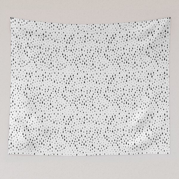 Item preview, Hand Drawn Raindrops Pattern Design designed and sold by brandygwen.