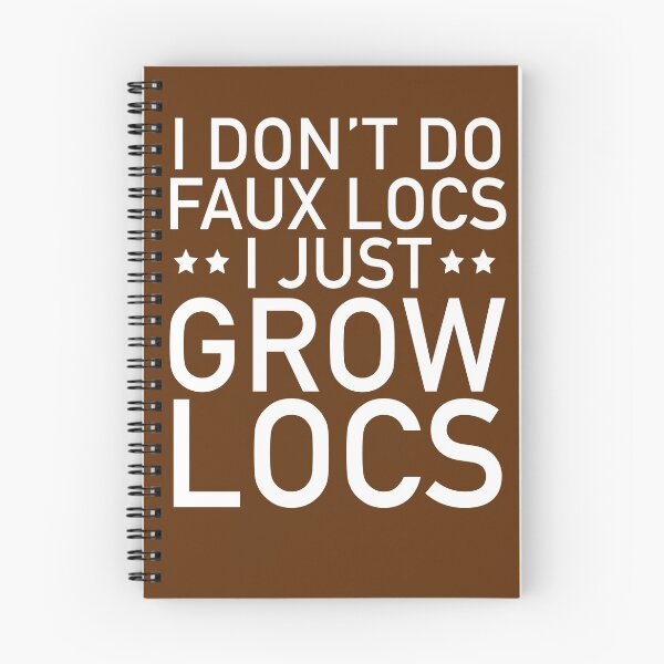 Item preview, No Faux Locs I Grow Locs designed and sold by blackartmatters.