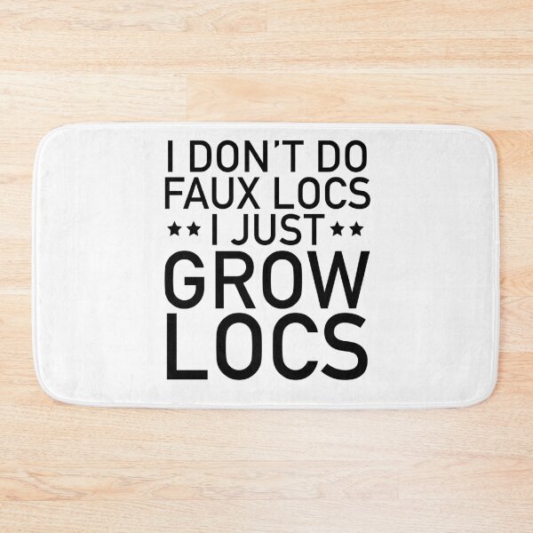 Item preview, No Faux Locs I Grow Locs designed and sold by blackartmatters.