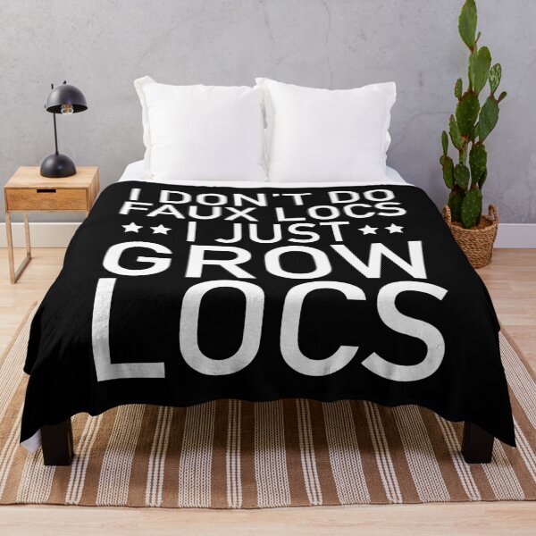 Item preview, No Faux Locs I Grow Locs designed and sold by blackartmatters.