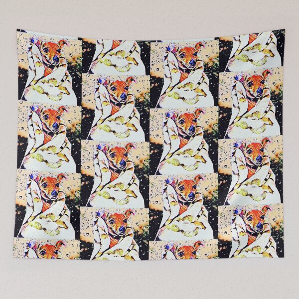 Item preview, Italian Greyhound Mood in the Rain designed and sold by beck113.