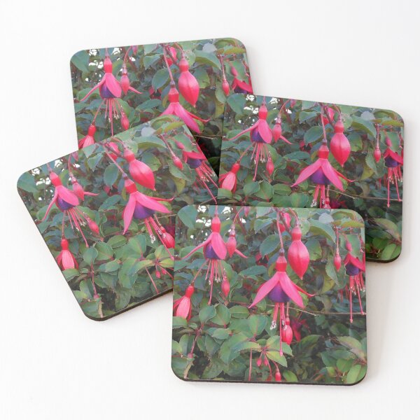 Item preview, Pink and Purple Fuchsias designed and sold by BlueMoonRose.