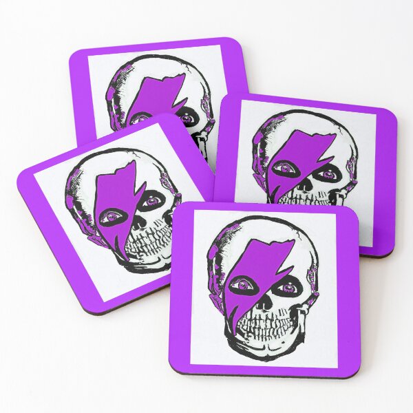 Item preview, Bolted Skull Purple designed and sold by NolaJere.
