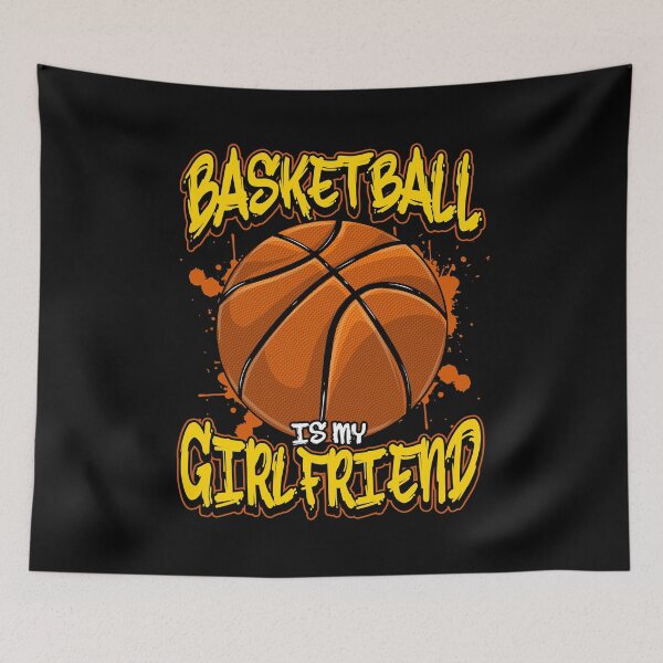 Item preview, Basketball Is My Girlfriend Funny Bball Players designed and sold by perfectpresents.