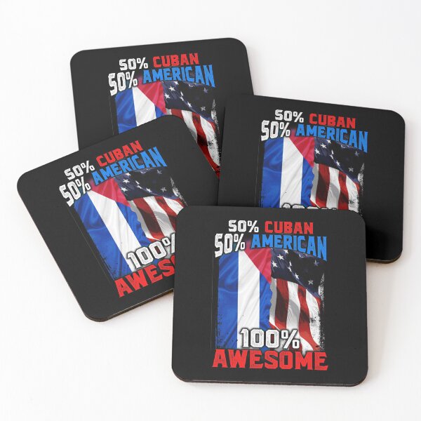 Item preview, 50% Cuban 50% American 100% Awesome Immigrant designed and sold by perfectpresents.