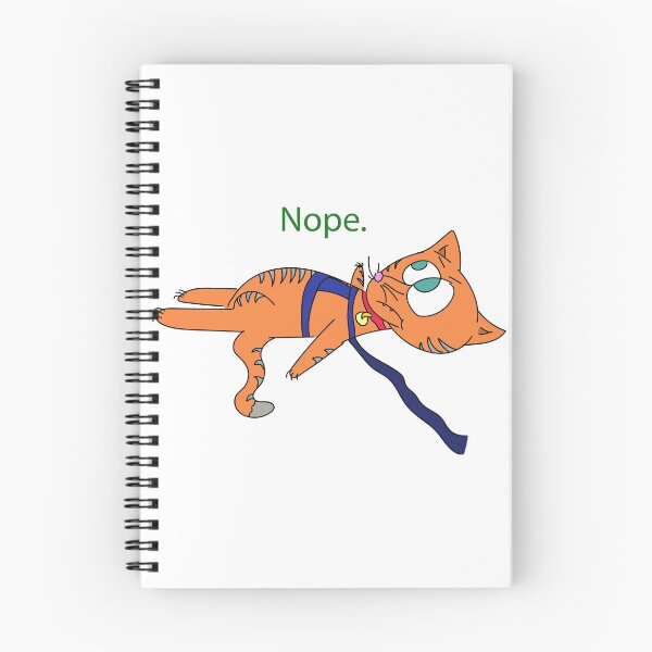 Item preview, "Nope." Cat designed and sold by nrich2001.