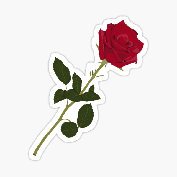 Artikel-Vorschau von Rote Rose, designt und verkauft von Jayem Art.