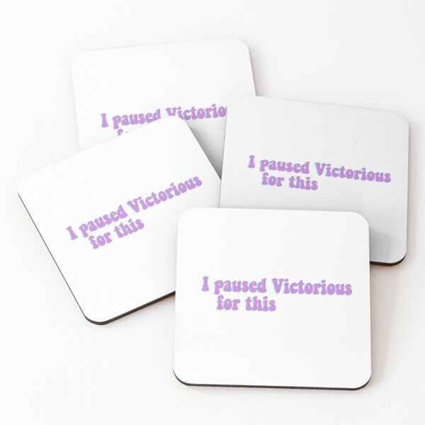 Item preview, I paused Victorious for this designed and sold by Retrop0lis.