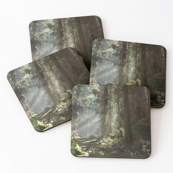 Item preview, Sunbeams Through The Trees  designed and sold by SoozSilverTree.