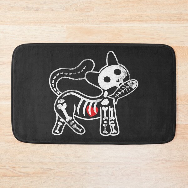 Item preview, Skeleton cat designed and sold by ArtJoy.