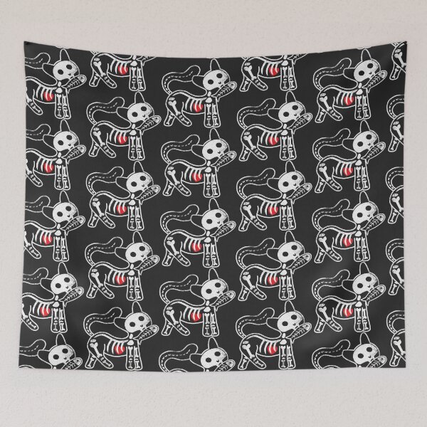 Item preview, Skeleton cat designed and sold by ArtJoy.