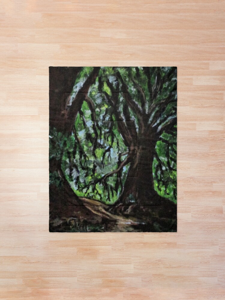Alternate view of Trees No1. Comforter