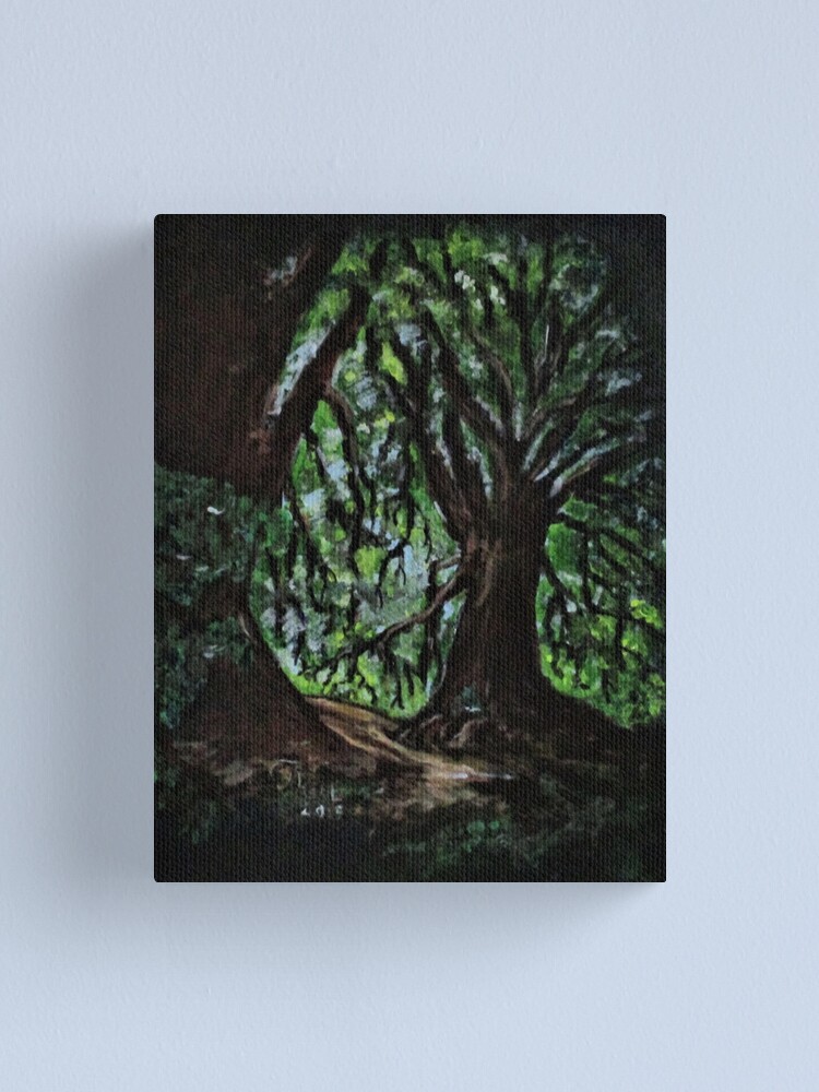 Alternate view of Trees No1. Canvas Print