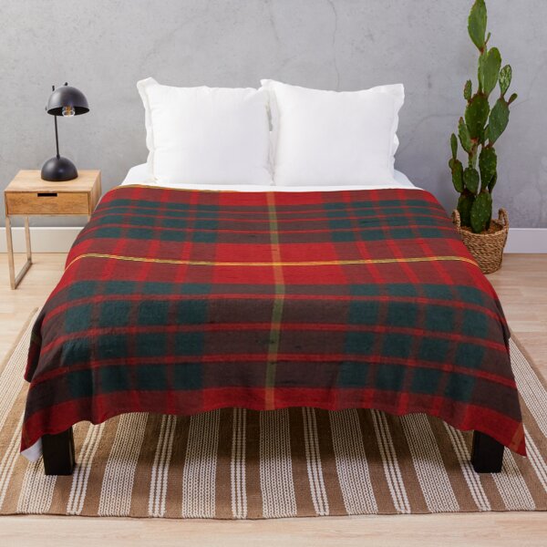 Item preview,  CAMERON CLAN RED-GREEN SCOTTISH TARTAN PLAID  designed and sold by sharlesart.
