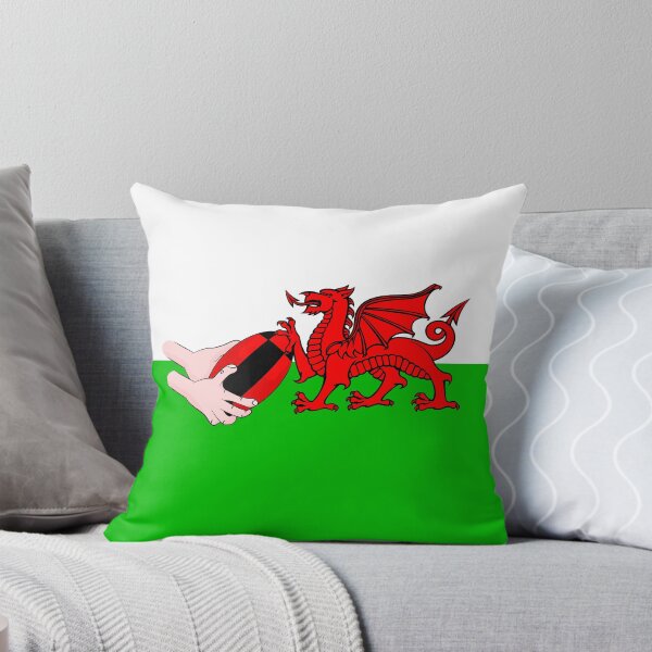 Item preview, Wales Rugby Flag designed and sold by piedaydesigns.