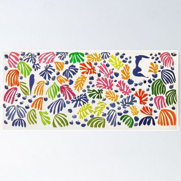 Item preview, Matisse Floral Pattern designed and sold by Freshfroot.