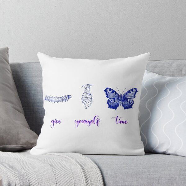 Item preview, Give yourself time white background designed and sold by Alessia Green.