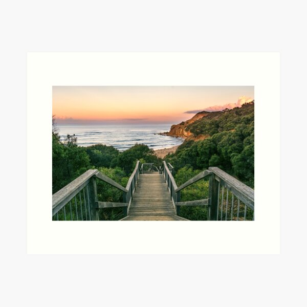 Item preview, Stairway To Seaside Serenity designed and sold by MattDawsPhoto.