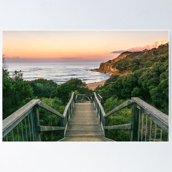 Item preview, Stairway To Seaside Serenity designed and sold by MattDawsPhoto.