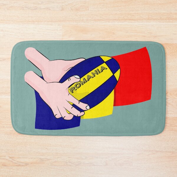Item preview, Rugby Romania Flag designed and sold by piedaydesigns.