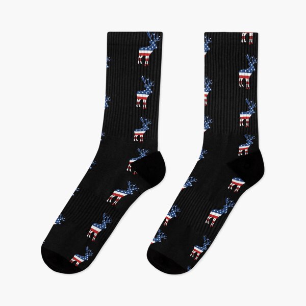 Item preview, Deer American Flag designed and sold by teesaurus.