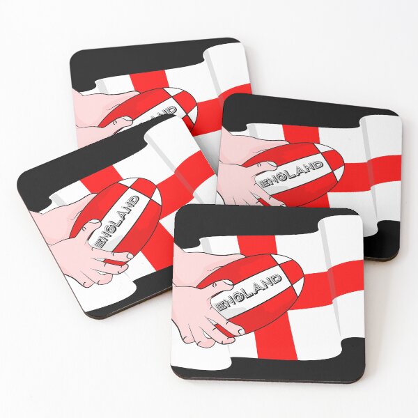 Item preview, Rugby England Flag designed and sold by piedaydesigns.