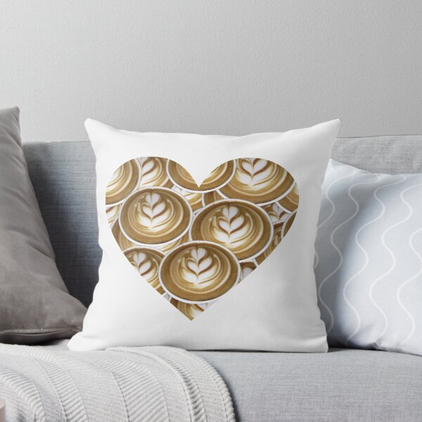 Item preview, Latte Hearts Heart designed and sold by umeimages.