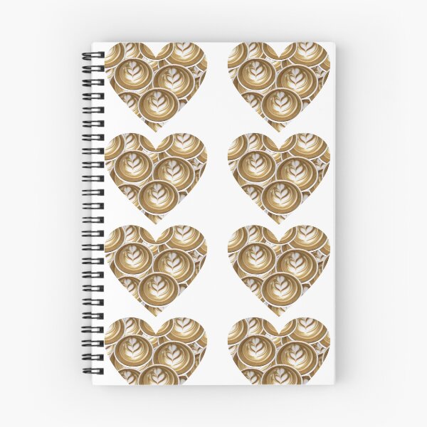 Item preview, Latte Hearts Heart designed and sold by umeimages.