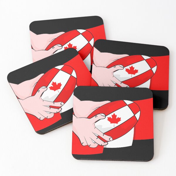 Item preview, Canada Rugby Flag designed and sold by piedaydesigns.
