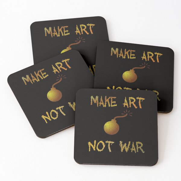 Item preview, Make art not war designed and sold by nemo-shop.