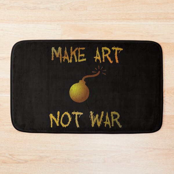 Item preview, Make art not war designed and sold by nemo-shop.