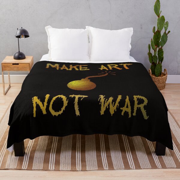 Item preview, Make art not war designed and sold by nemo-shop.