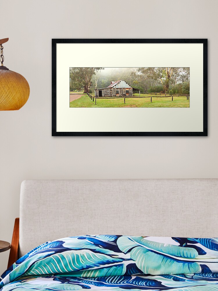 Thumbnail 2 of 7, Framed Art Print, Frys Hut, Howqua Hills, Victoria, Australia designed and sold by Chockstone.