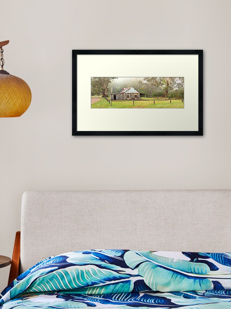 Thumbnail 2 of 7, Framed Art Print, Frys Hut, Howqua Hills, Victoria, Australia designed and sold by Chockstone.