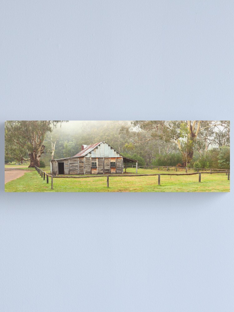Thumbnail 1 of 3, Canvas Print, Frys Hut, Howqua Hills, Victoria, Australia designed and sold by Chockstone.