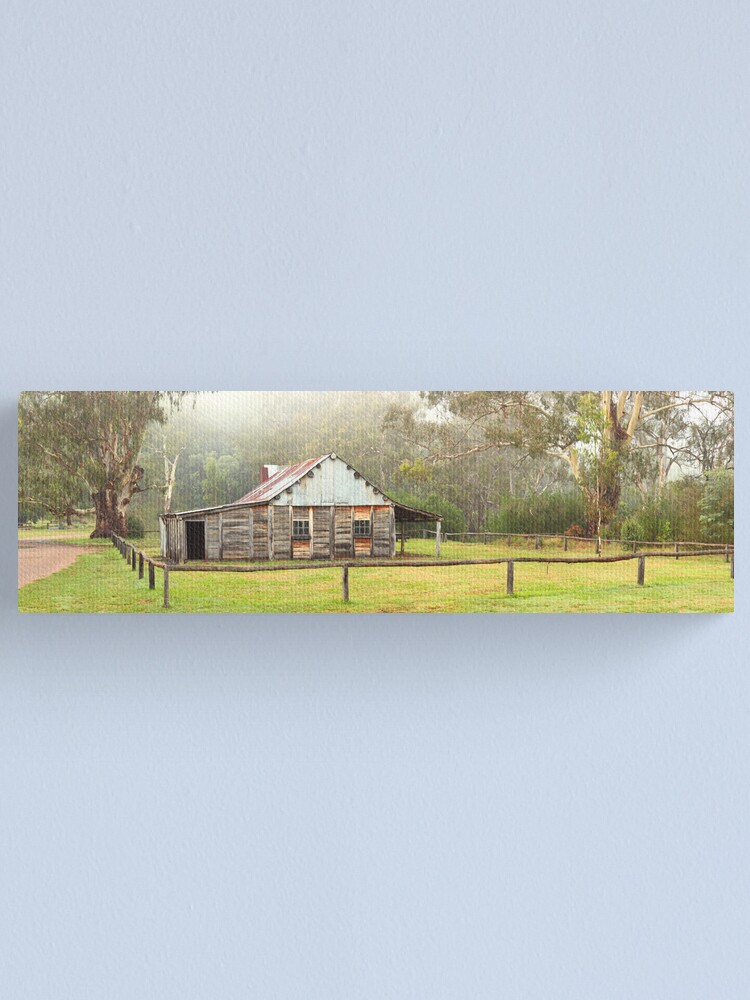 Thumbnail 1 of 3, Canvas Print, Frys Hut, Howqua Hills, Victoria, Australia designed and sold by Chockstone.