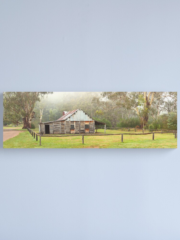 Thumbnail 1 of 3, Canvas Print, Frys Hut, Howqua Hills, Victoria, Australia designed and sold by Chockstone.