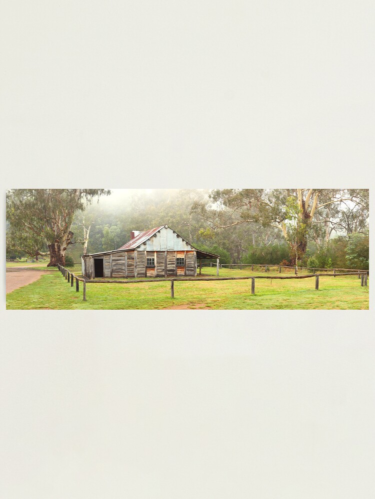 Thumbnail 1 of 3, Photographic Print, Frys Hut, Howqua Hills, Victoria, Australia designed and sold by Chockstone.