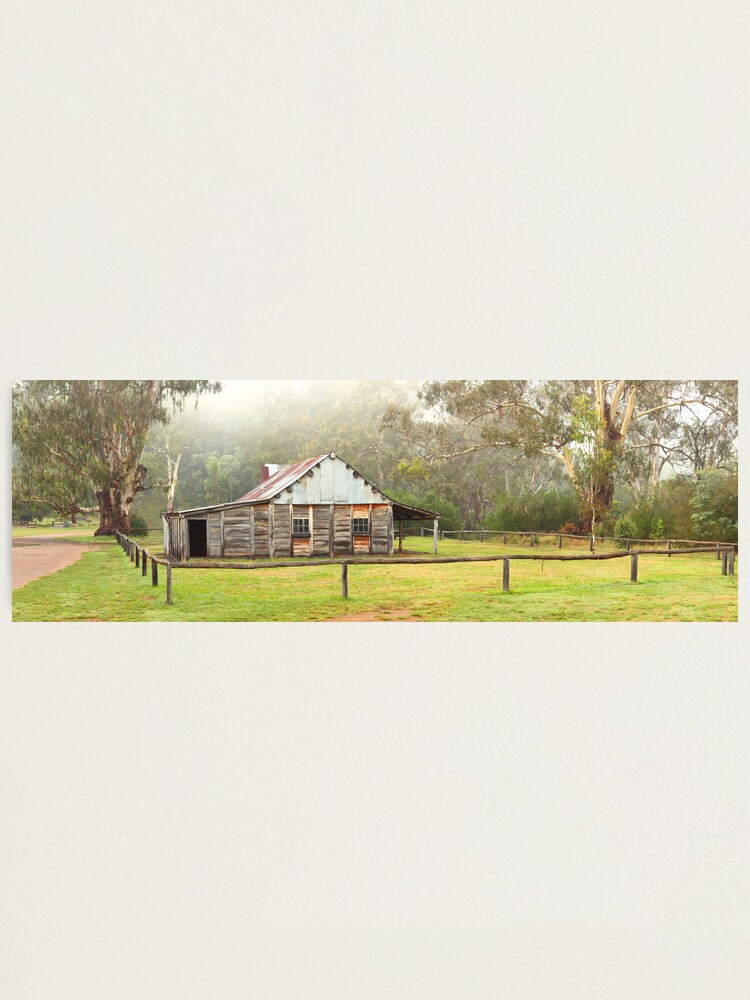 Thumbnail 1 of 3, Photographic Print, Frys Hut, Howqua Hills, Victoria, Australia designed and sold by Chockstone.