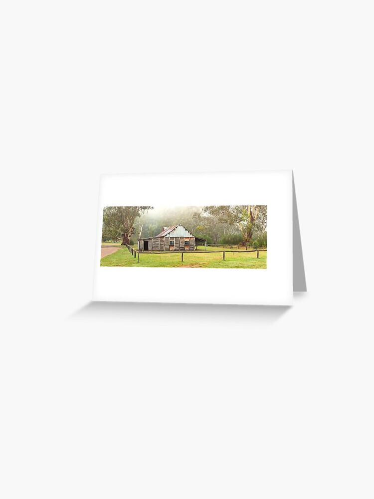 Thumbnail 1 of 2, Greeting Card, Frys Hut, Howqua Hills, Victoria, Australia designed and sold by Chockstone.