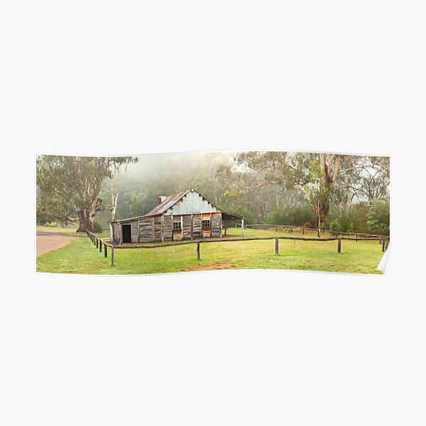 Frys Hut, Howqua Hills, Victoria, Australia Poster