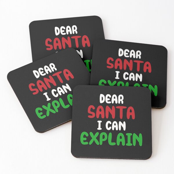 Item preview, Dear Santa I can Explain | Funny Christmas T-Shirt Gift designed and sold by cphonasa.