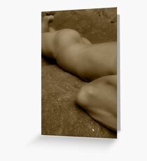 Sunbather Greeting Card